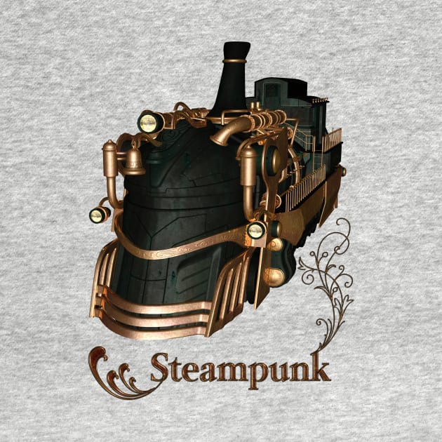 Awesome steampunk train by Nicky2342